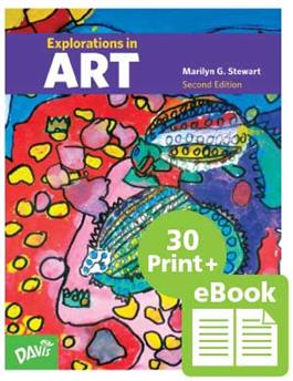 Explorations in Art, 2nd Edition, Grade 1, eBook Class Set with 30 Student Books (print version)