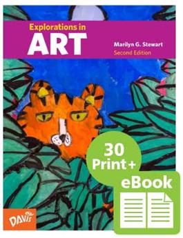 Explorations in Art, 2nd Edition, Grade 3, eBook Class Set with 30 Student Books (print version)