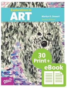 Explorations in Art, 2nd Edition, Grade 5, eBook Class Set with 30 Student Books (print version)