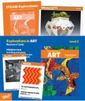 L-Resource Cards, Explorations in Art, elementary, resource cards, Marilyn G. Stewart, Marilyn Stewart