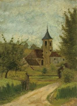 Landscape With Church (JPEG)